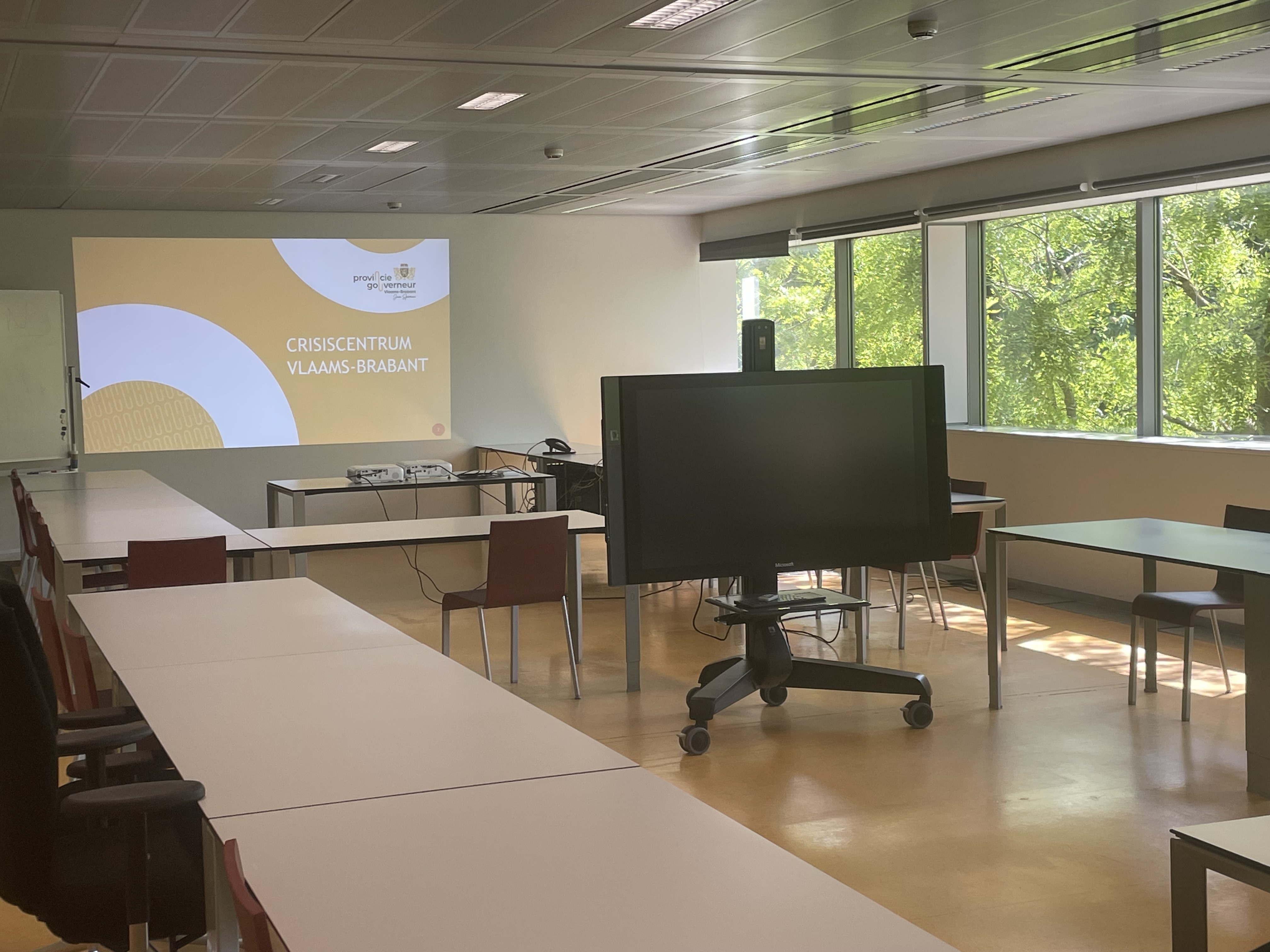 Le Centre de crise du Brabant flamand